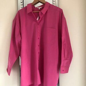 New long shirt size 2XL cotton